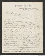 Nachlass Franz Steindachner, Brief von Edward Cope an Franz Steindachner (28.04.1875), Inv.Nr. 86.02, Seite 1